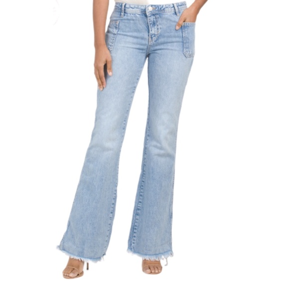 Brand New FREE PEOPLE Izzy Flare Jeans - Picture 1 of 2